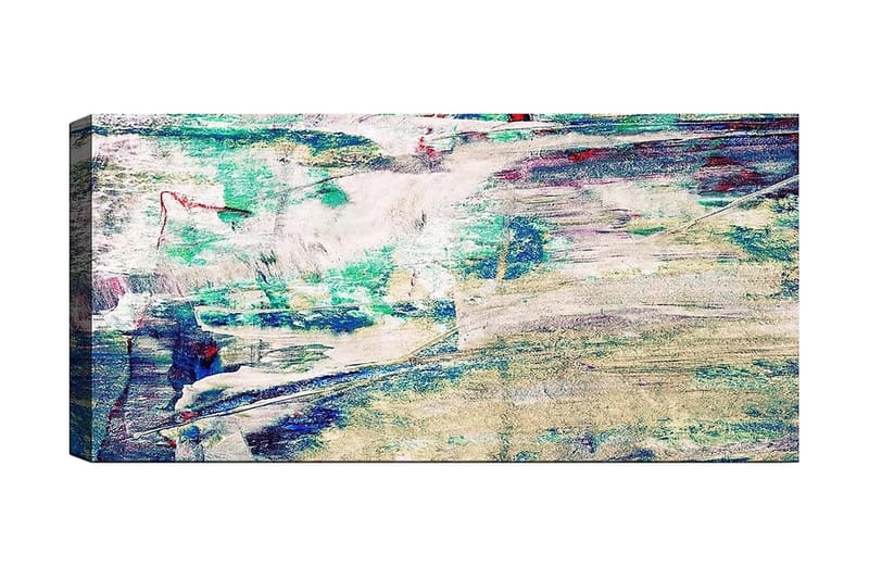 Canvasbilde YTY Abstract & Fractals Flerfarget - 120x50 cm - Innredning - Veggdekorasjon - Lerretsbilder