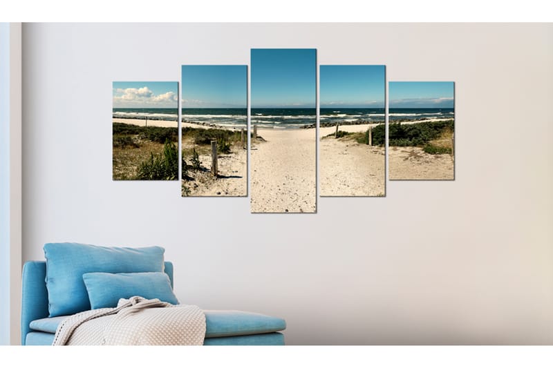 Tavle The Beach Of Dreams 100X50 - Tilgjengelig I Flere Størrelser - Innredning - Veggdekorasjon - Lerretsbilder