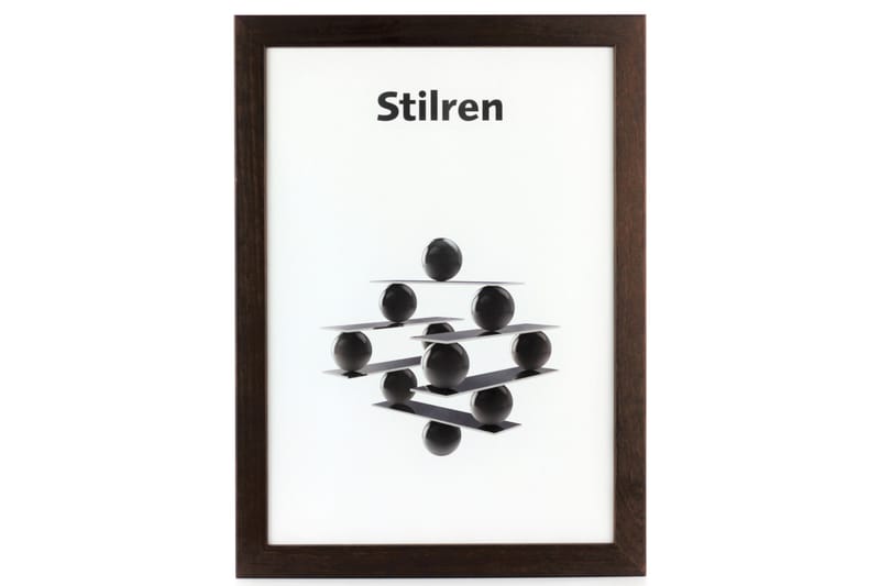 Stilren Fotoramme 50x70 cm - Valnøtt/Plexiglass - Innredning - Veggdekorasjon - Rammer - Fotoramme