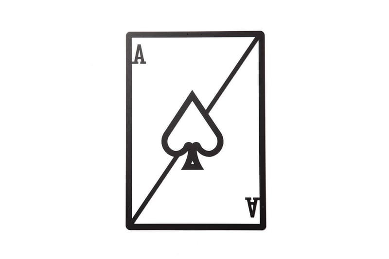 Ace of Spades Veggdekorasjon - Homemania - Innredning - Veggdekorasjon - Skilt - Metallskilt