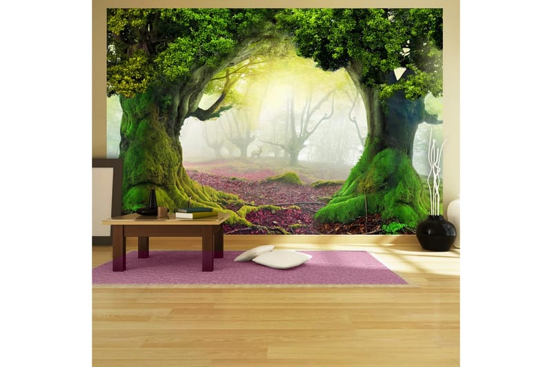 Fototapet Enchanted Forest 300x210 - Artgeist sp. z o. o. - Innredning - Bilder & kunst