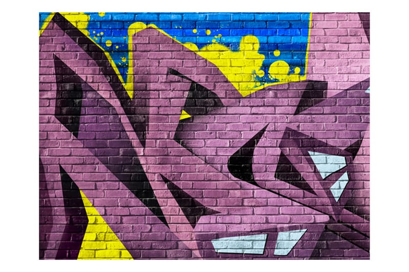Fototapet Street Art Graffiti 300x231 - Artgeist sp. z o. o. - Innredning - Veggdekorasjon - Tapeter - Fototapeter