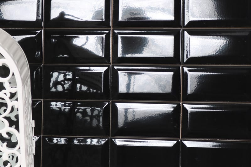 Veggflis Metro Black 7,5x15 - Veggfliser & gulvfliser - Veggfliser - Fasettveggfliser