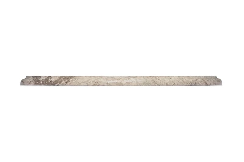 Bordplate grå Ø50x2,5 cm marmor - Grå - Møbler - Bord - Bordtilbehør - Bordplate