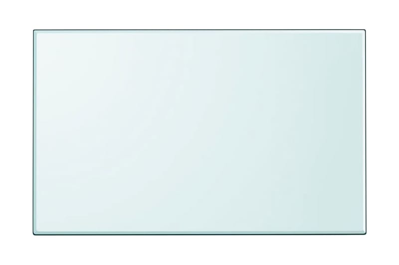 Bordplate Herdet Glass Rektangulӕr 1000x620 mm - Møbler - Bord - Bordtilbehør - Bordplate