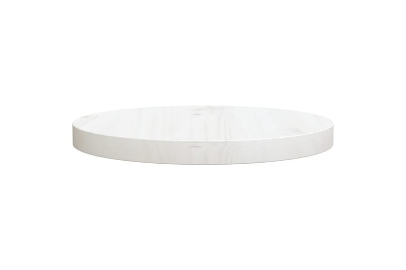 Bordplate hvit 30x2,5 cm heltre furu - Hvit - Møbler - Bord - Bordtilbehør - Bordplate