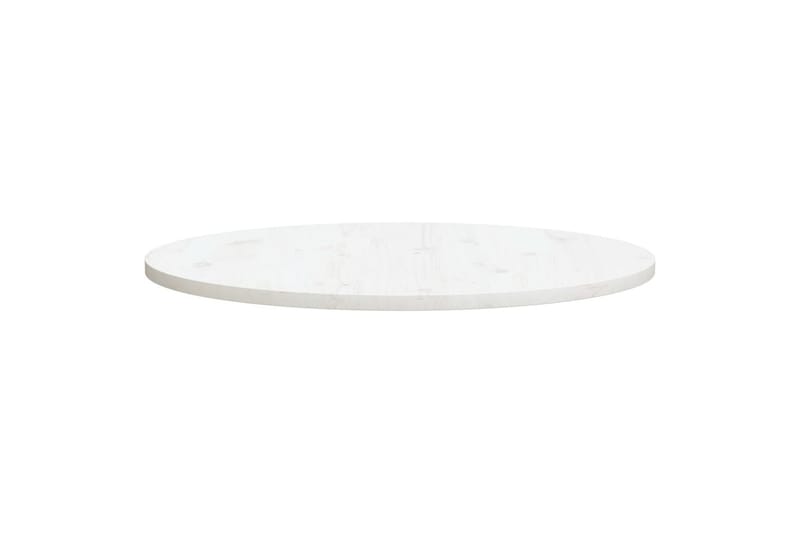 Bordplate hvit 90x2,5 cm heltre furu - Hvit - Møbler - Bord - Bordtilbehør - Bordplate