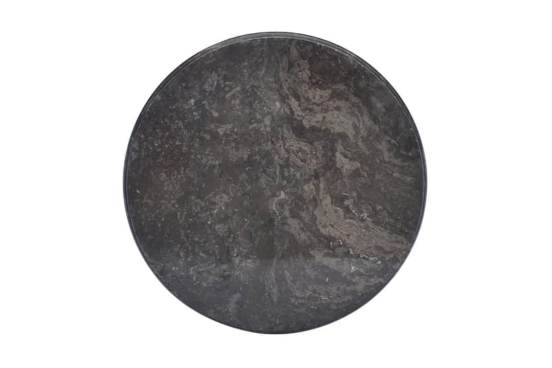 Bordplate svart Ø50x2,5 cm marmor - Svart - Møbler - Bord - Bordtilbehør - Bordplate