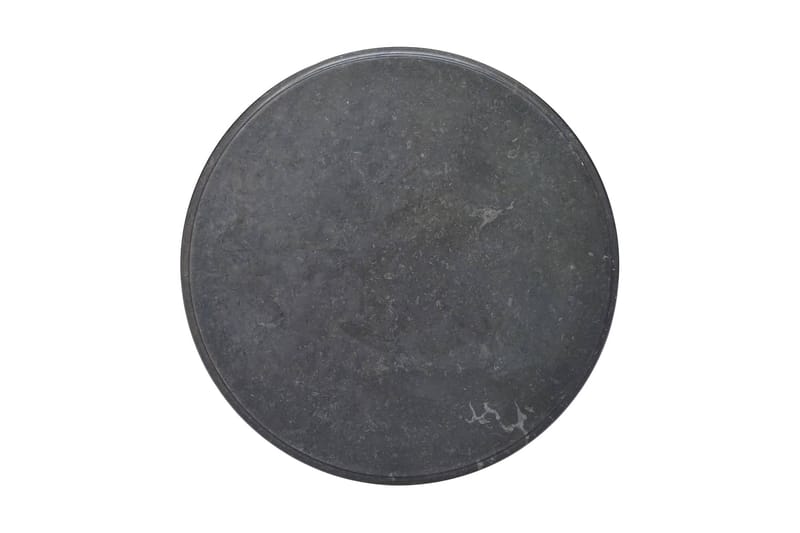 Bordplate svart Ø70x2,5 cm marmor - Svart - Møbler - Bord - Bordtilbehør - Bordplate