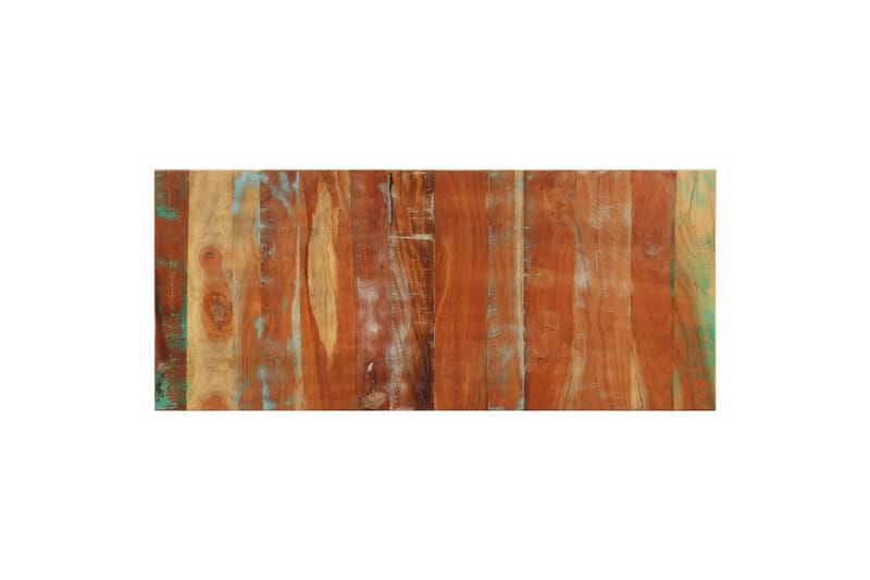 RektangulÃ¦r bordplate 60x140 cm 25-27 mm gjenvunnet heltre - Flerfarget - Møbler - Bord - Bordtilbehør - Bordplate