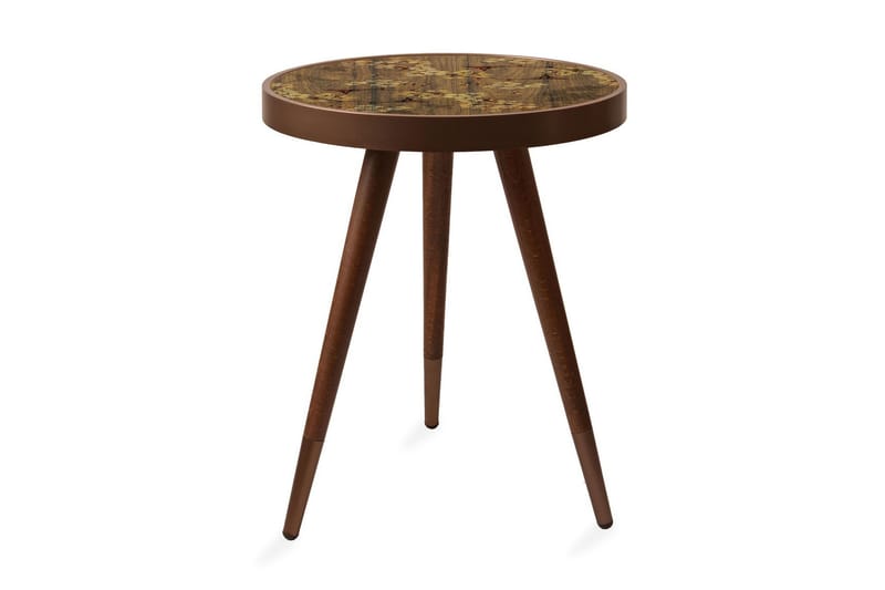 Nabben Sidebord 45 cm - Grønn/Brun - Møbler - Bord - Avlastningsbord - Brettbord og småbord