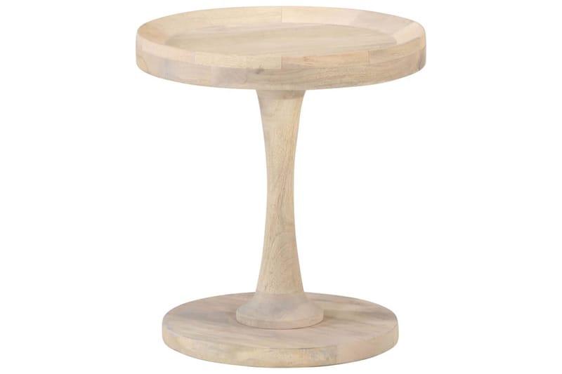 Sidebord Ø40x45 cm heltre mango - Brun - Møbler - Bord - Avlastningsbord - Brettbord og småbord