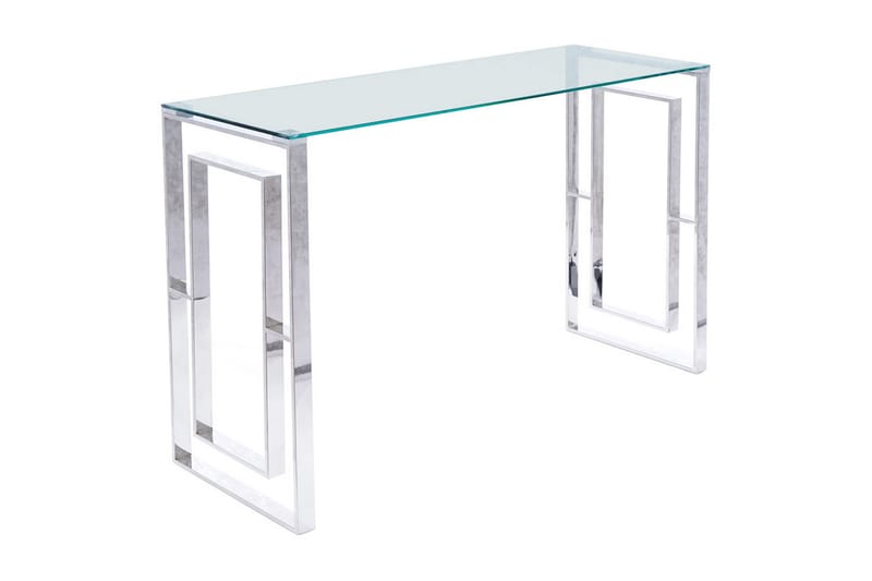 Allur Konsollbord 120 cm - Transparent Glass/Sølv - Møbler - Bord - Konsollbord & avlastningsbord - Konsollbord