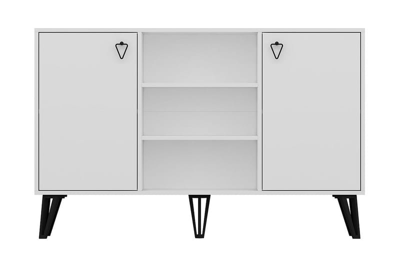 Crann Avlastningsbord 140 cm - Hvit - Møbler - Bord - Avlastningsbord - Brettbord og småbord