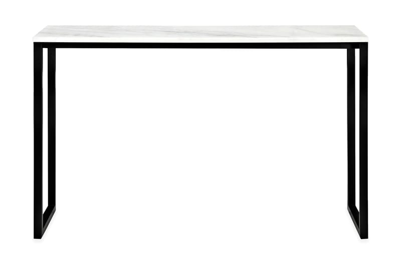 Erland Avlastningsbord 120 cm - Hvit/Svart - Møbler - Bord - Konsollbord & avlastningsbord - Gangbord