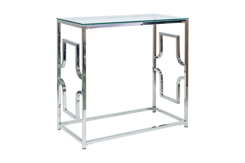 Humedal Konsollbord 80 cm - Glass/Sølv - Møbler - Bord - Avlastningsbord - Gangbord
