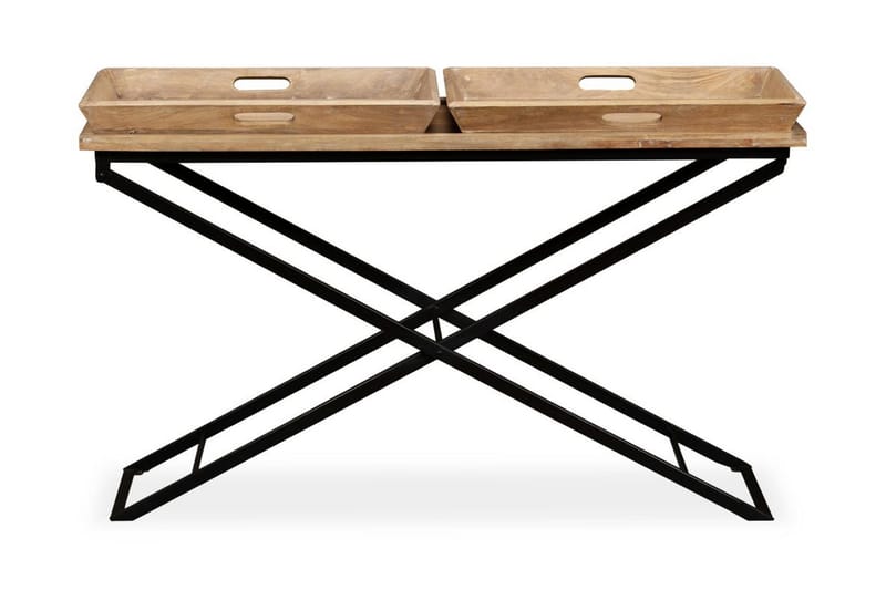 Konsollbord mango heltre 130x40x80 cm - Mangotre - Møbler - Bord - Konsollbord & avlastningsbord - Konsollbord