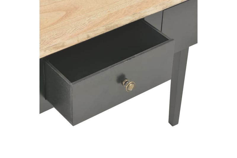 Konsollbord svart 79x30x74 cm - Møbler - Bord - Avlastningsbord - Konsollbord