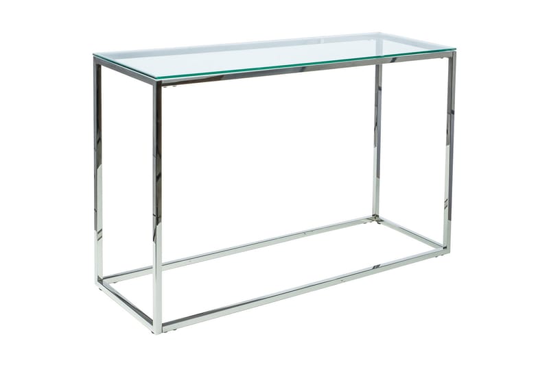 Ponmar Konsollbord 120 cm - Glass/Sølv - Møbler - Stoler & lenestoler - Benk