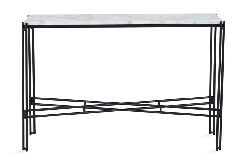 Ponza Avlastningsbord 100 cm Marmor - Svart/Hvit - Møbler - Bord - Konsollbord & avlastningsbord - Konsollbord