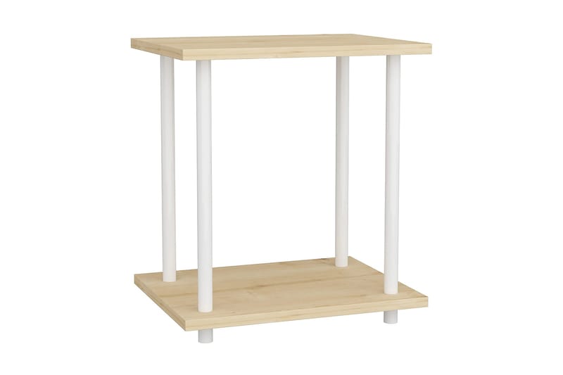 Andifli Sidebord 35x48,2x44,6 cm - Hvit - Møbler - Bord - Avlastningsbord - Brettbord og småbord