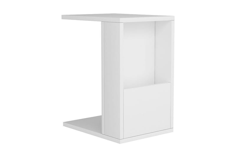 Irubhi Sidebord 30x50x30 cm - Hvit - Møbler - Bord - Avlastningsbord - Brettbord og småbord