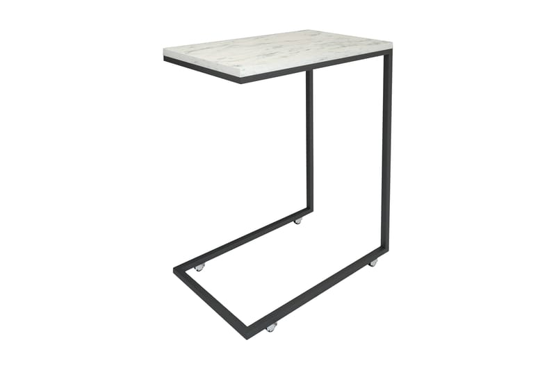 Maddeson Side Avlastningsbord 46 cm - Svart / Hvit - Møbler - Bord - Konsollbord & avlastningsbord - Brettbord og småbord