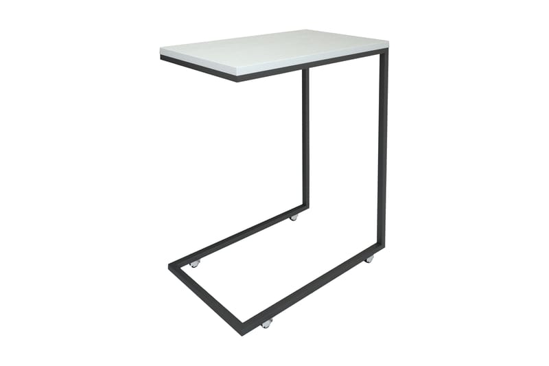 Maddeson Sidebord 46 cm - Hvit - Møbler - Bord - Konsollbord & avlastningsbord - Brettbord og småbord