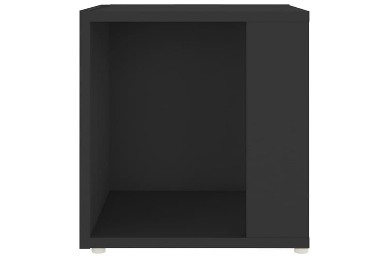 Sidebord svart 33x33x34,5 cm sponplate - Svart - Møbler - Bord - Avlastningsbord - Lampebord & sidebord