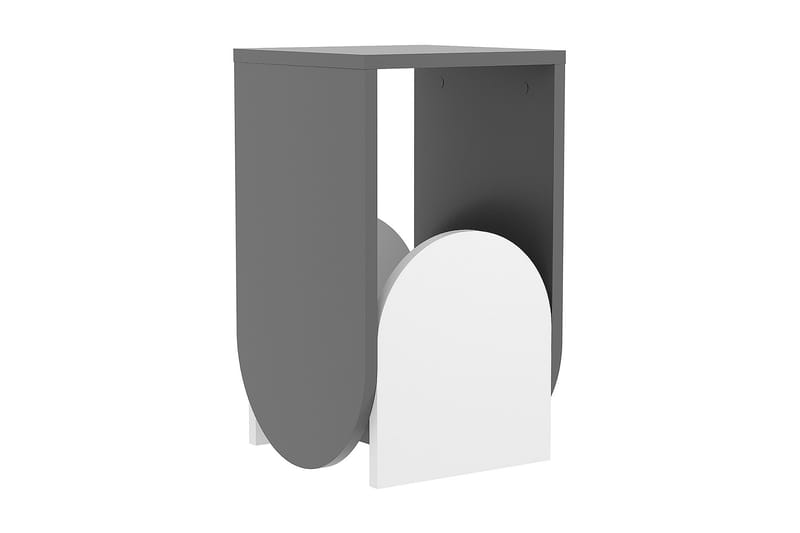Timnath Sidebord 32 cm - Antrasitt/Hvit - Møbler - Bord - Konsollbord & avlastningsbord - Lampebord &