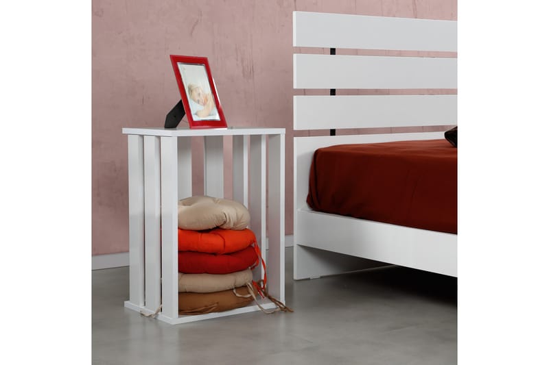 Comfortale Nattbord 60 cm - Hvit - Møbler - Bord - Konsollbord & avlastningsbord - Sengebord & nattbord