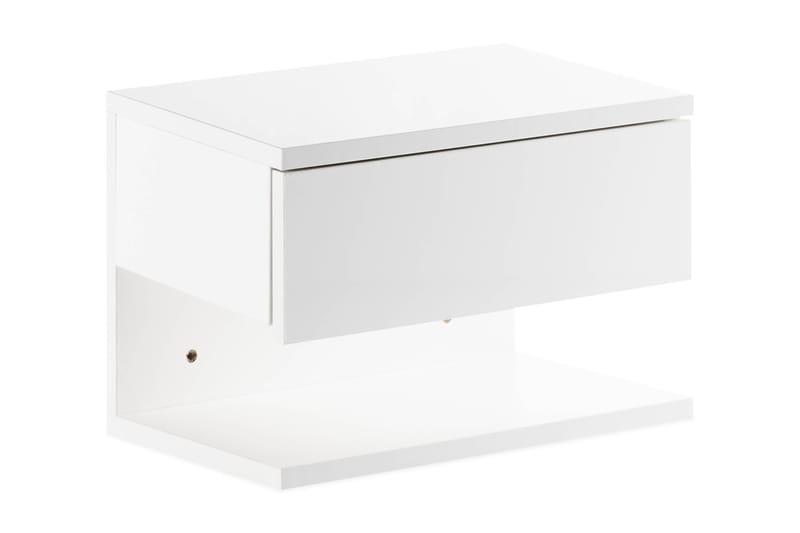 Leachkin Nettbord 35 cm - Hvit - Møbler - Bord - Avlastningsbord - Sengebord & nattbord