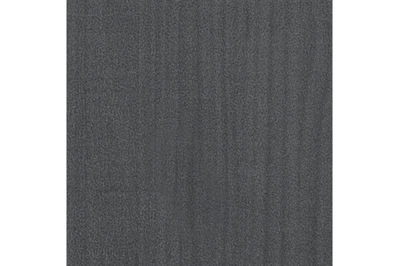 Nattbord 2 stk 40x30,5x35,5 cm heltre furu grå - Grå - Møbler - Bord - Avlastningsbord - Sengebord & nattbord