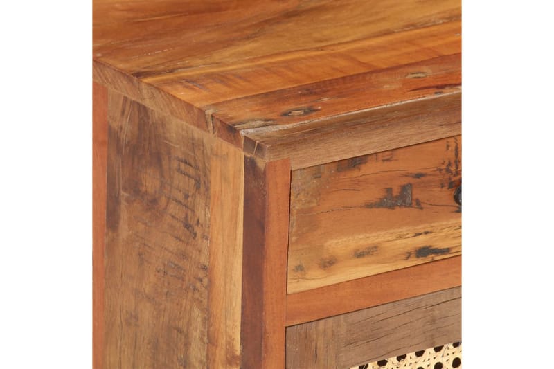 Nattbord 40x30x50 cm gjenvunnet heltre - Møbler - Bord - Avlastningsbord - Sengebord & nattbord