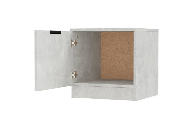 Nattbord betonggrå 40x39x40 cm - Grå - Møbler - Bord - Avlastningsbord - Sengebord & nattbord