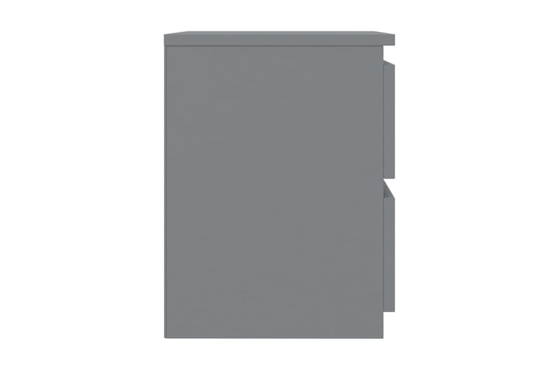 Nattbord grå 30x30x40 cm sponplate - Grå - Møbler - Bord - Avlastningsbord - Sengebord & nattbord