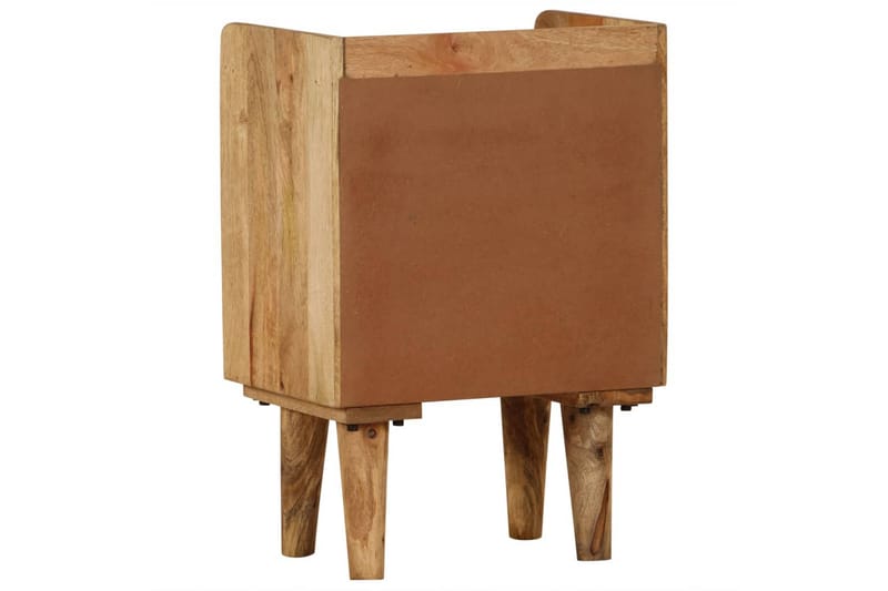 Nattbord heltre mango 40x30x59,5 cm - Møbler - Bord - Avlastningsbord - Sengebord & nattbord