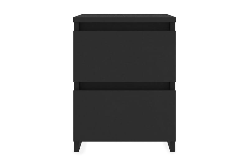 Nattbord svart 30x30x40 cm sponplate - Svart - Møbler - Bord - Avlastningsbord - Sengebord & nattbord