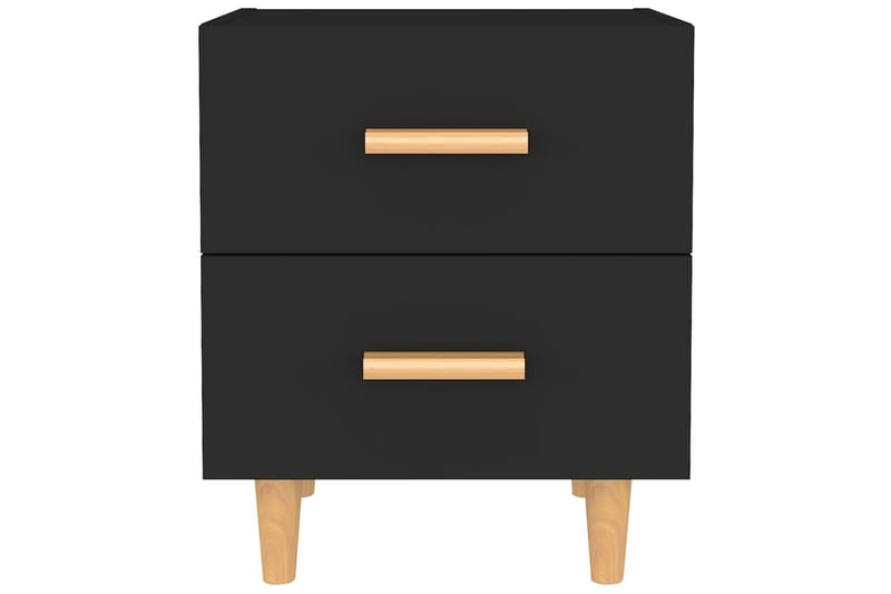 Nattbord svart 40x35x47,5 cm - Svart - Møbler - Bord - Avlastningsbord - Sengebord & nattbord