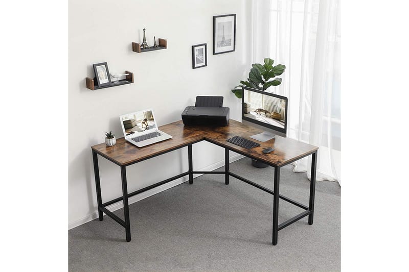 VASAGLE Databord L-form - Vasagle - Møbler - Bord - Kontorbord - Skrivebord - Hjørneskrivebord