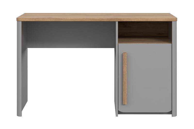 Ahmetbay Skrivebord 120 cm - Grå/Brun - Møbler - Bord - Kontorbord - Skrivebord
