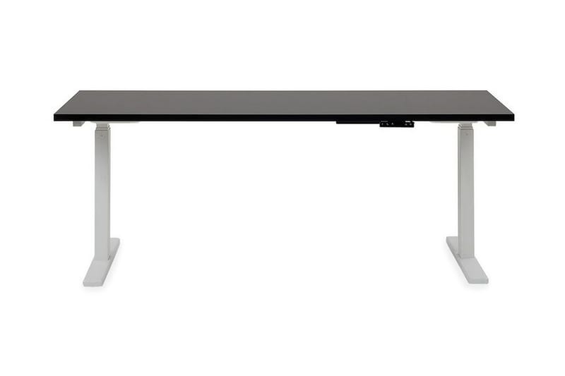 Belluton Skrivebord Elektriskt Justerbart 180 cm - Svart/Hvit - Møbler - Bord - Kontorbord - Skrivebord - Hev og senkbart skrivebord