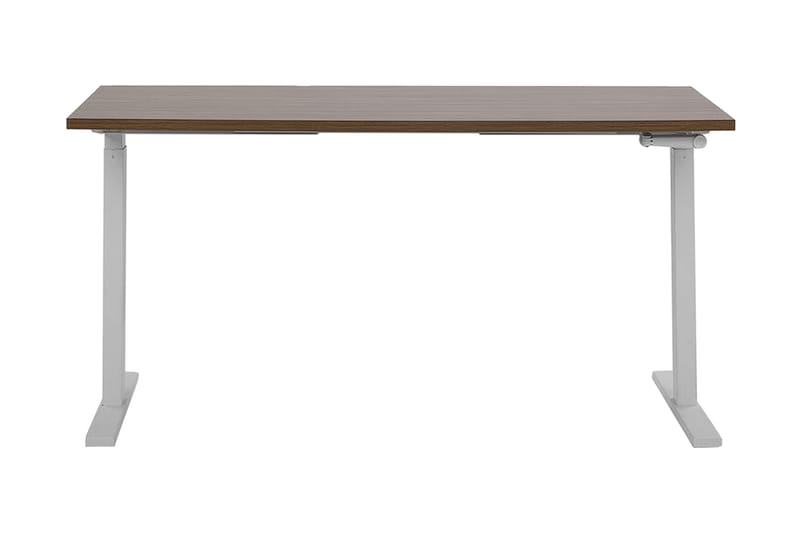 Belluton Skrivebord Manuellt Justerbart 180 cm - Tre/natur - Møbler - Bord - Kontorbord - Skrivebord