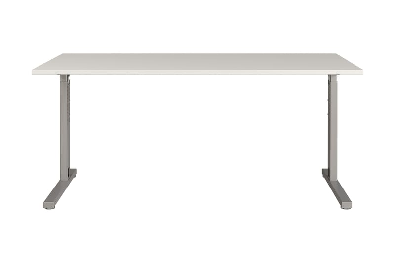 Biniaritx Skrivebord 180 cm - Grå/Hvit - Møbler - Bord - Kontorbord - Skrivebord