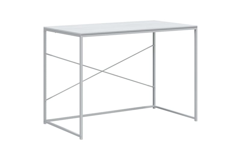 Databord hvit 110x60x70 cm sponplate - Hvit - Møbler - Bord - Kontorbord - Skrivebord