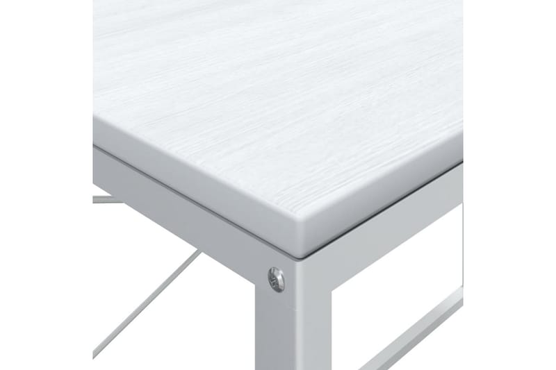 Databord hvit 110x60x70 cm sponplate - Hvit - Møbler - Bord - Kontorbord - Skrivebord