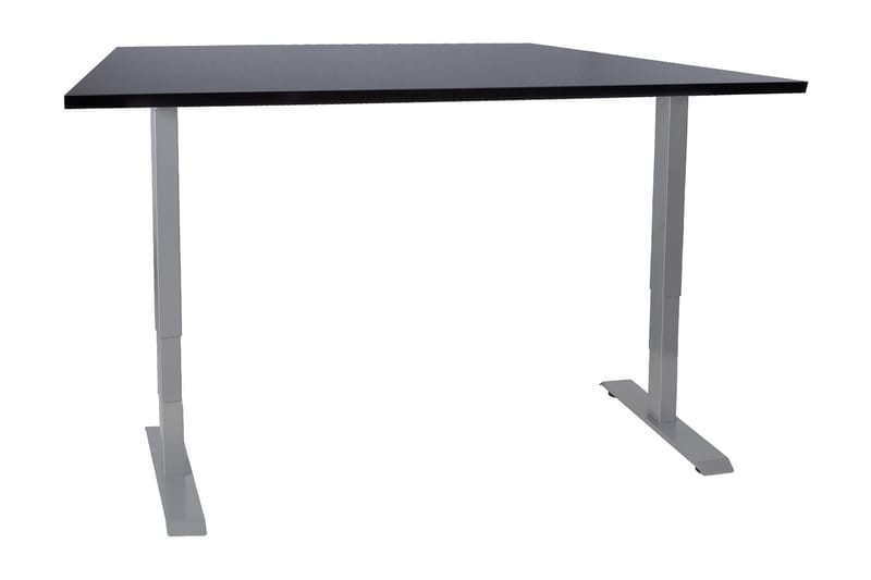 Ergosum 2 Skrivebord 140 cm Hev- og Senkbart - Svart - Møbler - Bord - Kontorbord - Skrivebord
