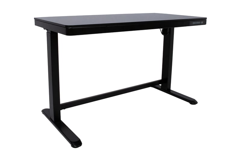 Ergosum Skrivebord 120 cm Hev- og Senkbart - Svart - Møbler - Bord - Kontorbord - Skrivebord