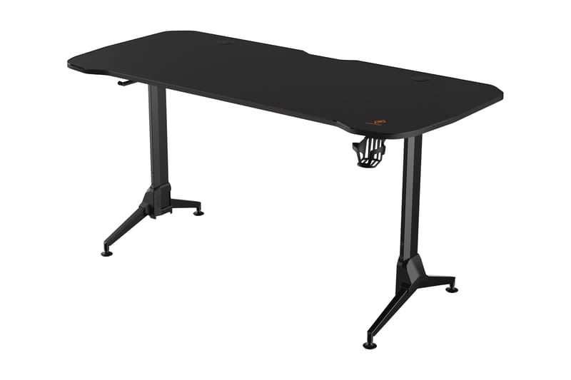 Gaming Skrivebord 159 cm Hev- og Senkbart Svart - Deltaco Gaming - Møbler - Bord - Kontorbord - Skrivebord
