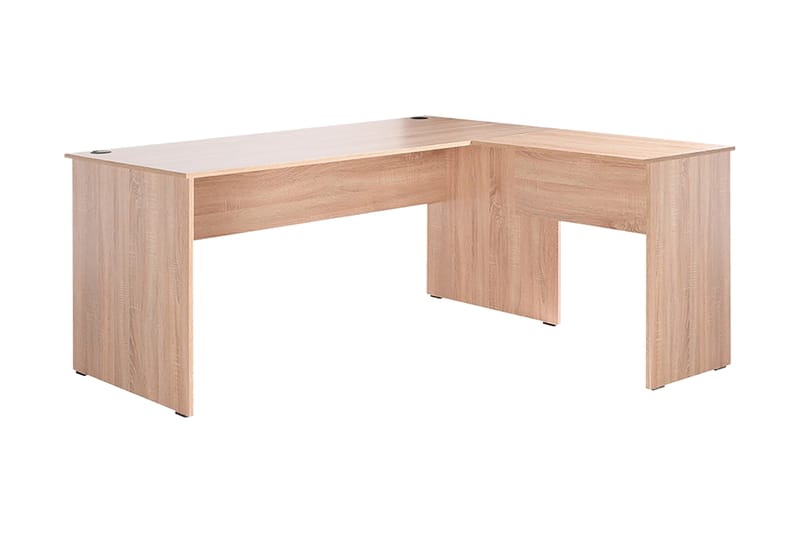 Irbene Hjørneskrivebord 114 cm - Natur - Møbler - Bord - Kontorbord - Skrivebord